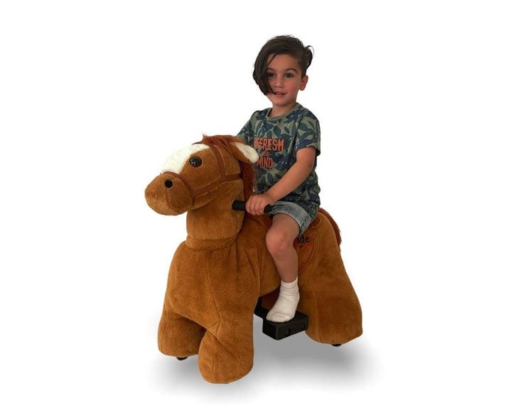 PetRide by ROLLZONE, elektrisch rijdende Paard, Enfants & Bébés, Jouets | Extérieur | Véhicules à batterie, Enlèvement ou Envoi