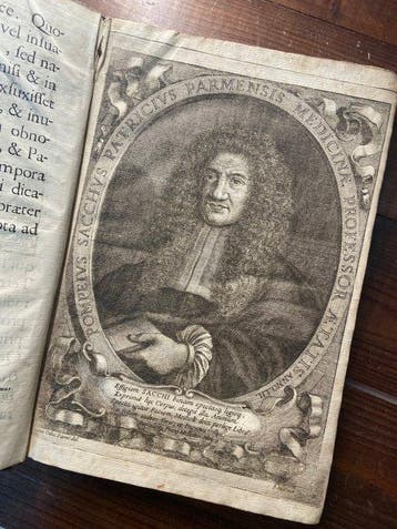 Pompeio Sacco - Medicina Theorico-Practica - 1686