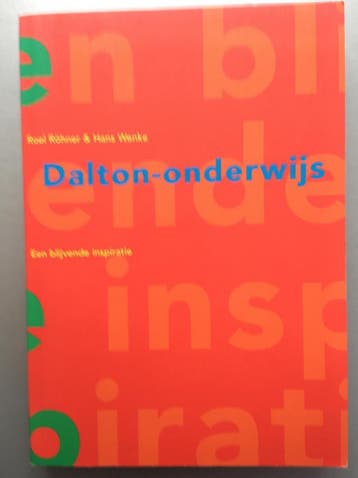 Dalton onderwijs 9789077072127 R. Rohner, Verzenden, R. Rohner