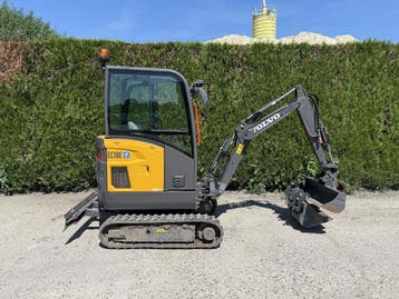 Volvo EC18E minigraver / 2022 / 146u, Zakelijke goederen, Graafmachine