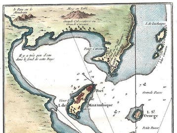 Afrika - Mozambique; N. Bellin - Carte de la Baye de, Nieuw