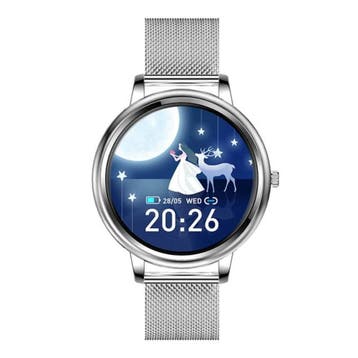 Fashion Smartwatch voor Vrouwen - Fitness Sport Activity, Handtassen en Accessoires, Smartwatches, Verzenden, Nieuw, Proker