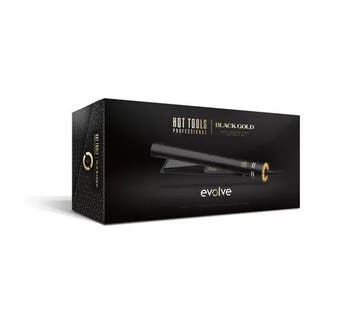 Hot Tools Professional Evolve Black Gold Titanium Styler, Verzenden, Nieuw, Krultang of Stijltang