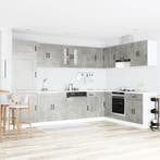 vidaXL Keuken Kast Kalmar Beton Grijs 80 x 46 x 81,5 cm, Verzenden, Nieuw