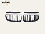 BMW E90 E91 dubbelspijls grillen hoogglans zwart 2005-2008, Auto-onderdelen, Nieuw, Voor, BMW, Motorkap