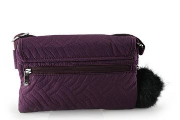 Kipling Schoudertas Paars, Verzenden, Zo goed als nieuw, Paars