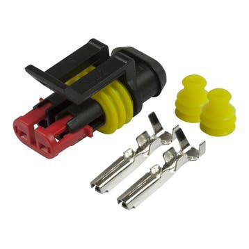 AMP Superseal 2-Polig Female, 1.50mm², Verzenden, Nieuw