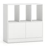 2dekans | Coast Boekenkast Wit – 70 x 30 x 70 cm – 3 Vakken, Huis en Inrichting, Ophalen of Verzenden, Nieuw