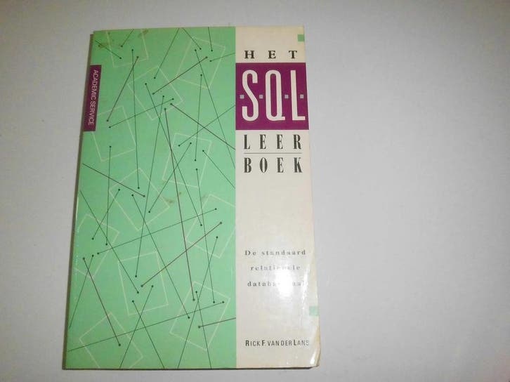 Sql leerboek 9789062332014 Lans, Boeken, Overige Boeken, Zo goed als nieuw, Verzenden
