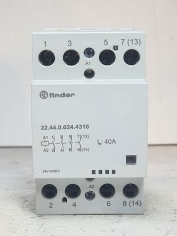 finder 22.44.0.024.4310 Contactor Sourced from working, Doe-het-zelf en Bouw, Verzenden, Nieuw