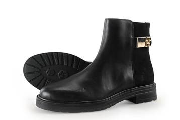 Tommy Hilfiger Chelsea boots in maat 36 Zwart, Verzenden, Zwart, Overige typen, Zo goed als nieuw