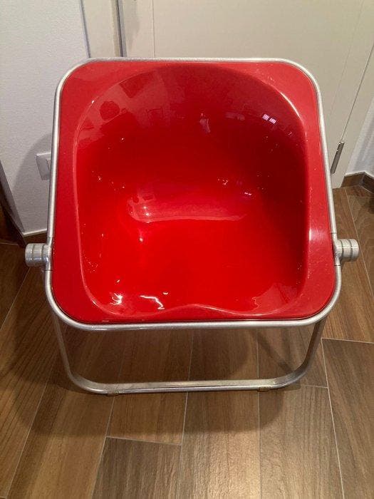 Castelli - Giancarlo Piretti - Klapstoel - Acryl, Aluminium, Antiquités & Art, Antiquités | Meubles | Chaises & Canapés