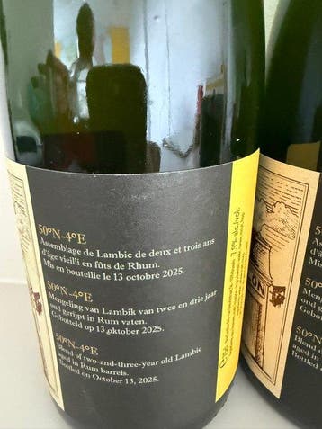 Cantillon - 50°N-4°E - 75cl - 2 flessen