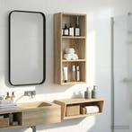 vidaXL Badkamer wandkast Sonoma Eik 30 x 14 x 70 cm, Verzenden, Nieuw