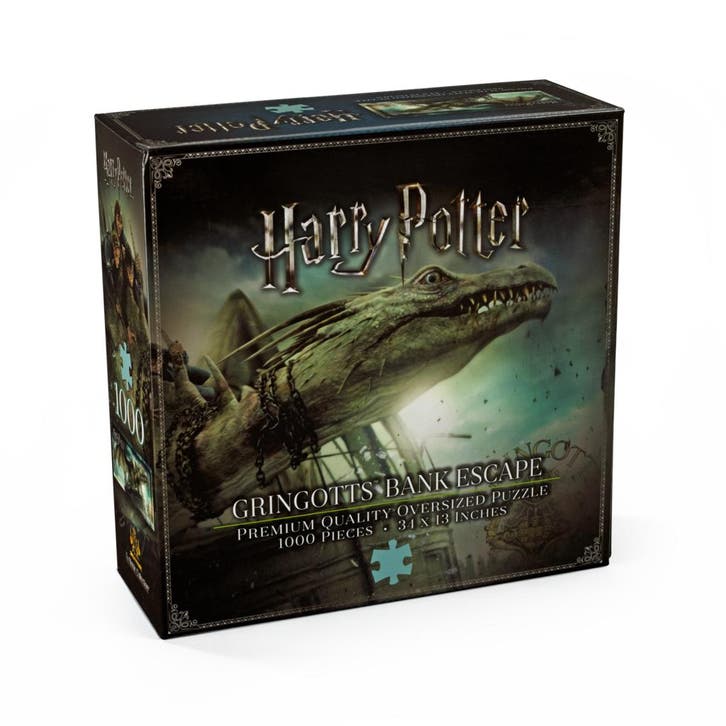 Harry Potter Gringotts Bank Escape Puzzel (1000 stukken), Verzamelen, Harry Potter, Nieuw, Ophalen of Verzenden