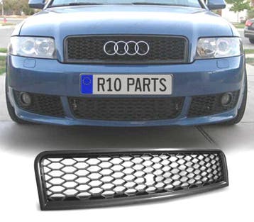 CALANDRE AUDI A4 B6 00-04 LOOK RS NOIR, Verzenden, Nieuw