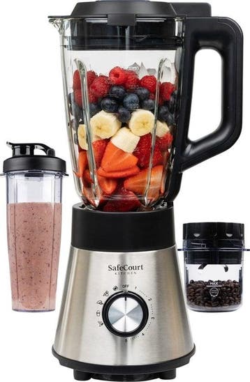 2dekans | Safecourt Kitchen HB100 - Krachtige Blender - 5, Ophalen of Verzenden