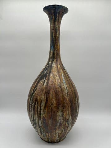 Roger Guérin - Vase - Grès - ART DECO - 44,5 cm, Antiquités & Art