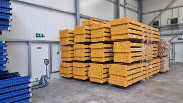 Jungheinrich MPB palletstelling gebruikt Ligger, Ophalen of Verzenden