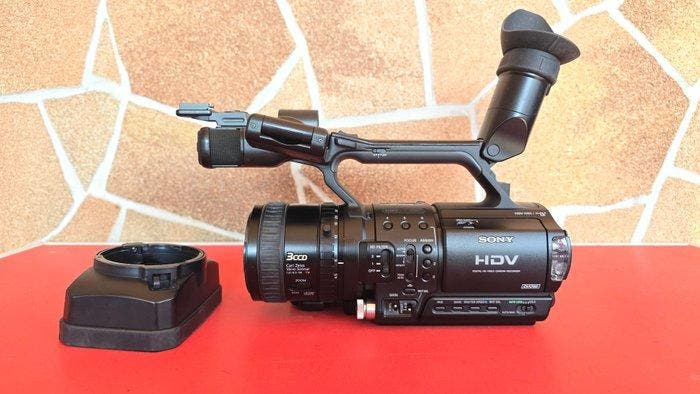 Sony HVR-Z1E professional HDV video camera Mini DV-DV camera, Verzamelen, Foto-apparatuur en Filmapparatuur