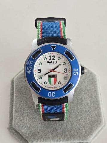 Calcio Swiss - Italian World Cup Commemorative Quartz Sports, Nieuw