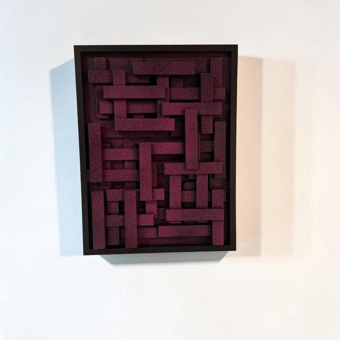 TWO FACES - Bricks World, Antiek en Kunst, Kunst | Schilderijen | Modern