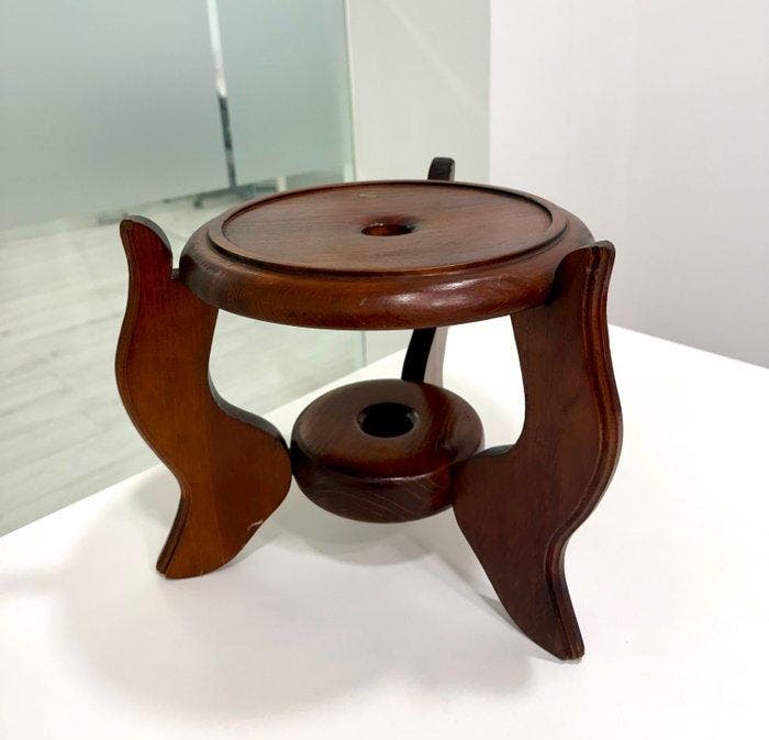 Bijzettafel - Mahonie, Antiek en Kunst, Curiosa en Brocante