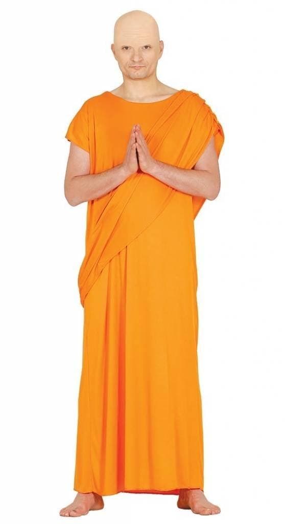 Monnik Kostuum Oranje Heren, Kleding | Heren, Carnavalskleding en Feestkleding, Nieuw, Verzenden