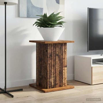 vidaXL Plantenstand Oud hout 30,5 x 30 x 43 cm Bewerkt hout, Verzenden, Nieuw