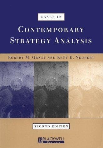 Cases in Contemporary Strategy Analysis 2e 9780631213604, Livres, Langue | Anglais, Envoi