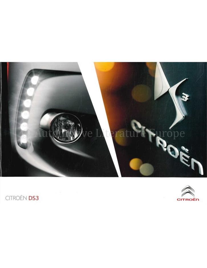 2010 CITROEN DS3 BROCHURE NEDERLANDS, Boeken, Auto's | Folders en Tijdschriften