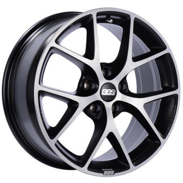 BBS SR 17x7.5 5x108 ET45 Satin Black Diamond Cut Face Wheel, Ophalen of Verzenden, Nieuw