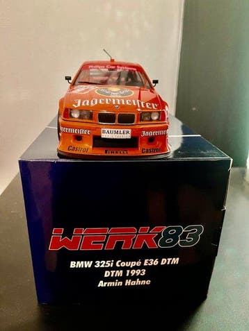 WERK83 1:18 - Model raceauto - BMW 325i Coupé E36 DTM Armin