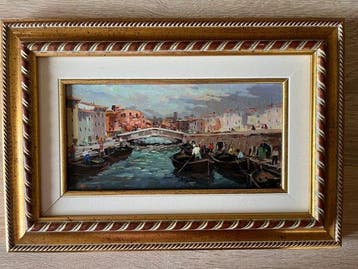 Mario Rombolini (1935-2014) - Venezia Vecchia (Livornese)