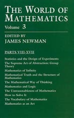 The World of Mathematics, Vol. 3 9780486411514, Verzenden, Zo goed als nieuw, James R. Newman