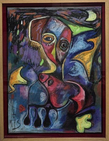 Miquel Torner de Semir (1938) - Diálogo entre máscaras