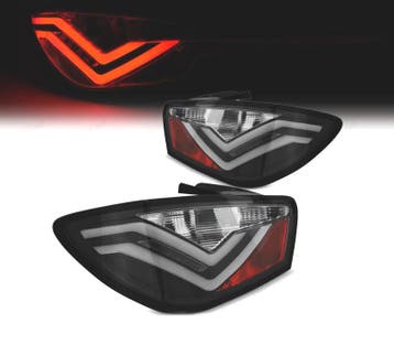 FEUX ARRIÈRE SEAT IBIZA 3P 08-12 LIGHT BAR FOND NOIR, Verzenden, Nieuw
