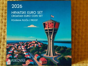 Croatie. Proof Set 2026 Vukovar