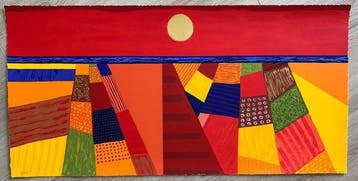 Ronald Boonacker (1955) - Tulipfields, Holland, Antiquités & Art