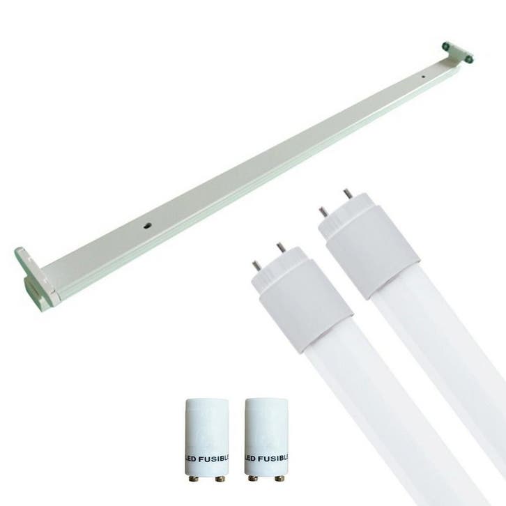 LED TL Armatuur 120cm met T8 Buis - Aigi Dybolo, Huis en Inrichting, Lampen | Overige, Nieuw, Verzenden