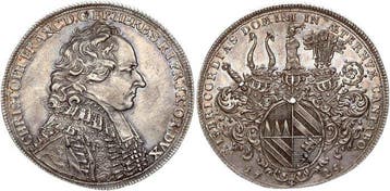 Duitsland, Würzburg. Christoph Franz von Hutten 1724–1729.