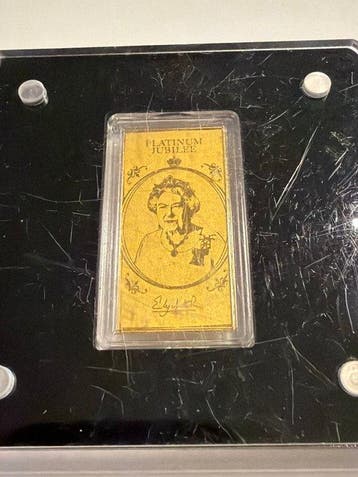 Wereld. Medal ND Queen Elizabeth - Platinum Jubilee 1/200 Oz