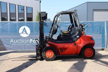 Veiling: Heftruck Linde H40T-04 Diesel 4000kg 2003, Ophalen