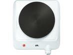 OK - . Elektrische KoOK - plaat (osp 1520 W) - Wit, Elektronische apparatuur, Kookplaten, Verzenden, Nieuw, Elektrisch