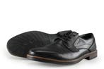 Rieker Veterschoenen in maat 46 Zwart, Verzenden, Zwart, Zo goed als nieuw, Rieker