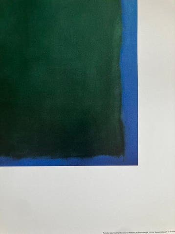 Rothko - Earth and green