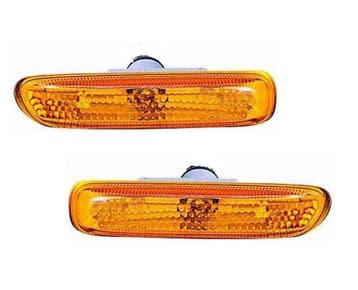 Oranje zijknipperlichten BMW 3 serie E46 B4903