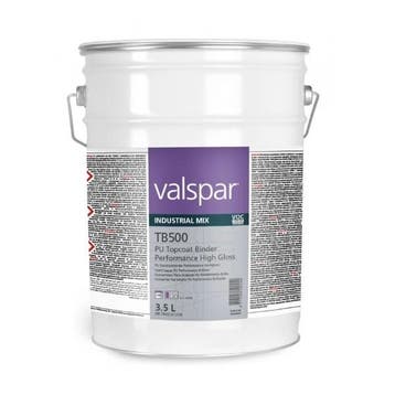 3.5L TB500 PU Topcoat binder Performance high gloss Valsp..., Verzenden