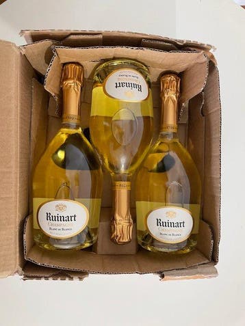 Ruinart, Blanc de Blancs - Champagne - 6 Bouteilles (0,75 L), Nieuw