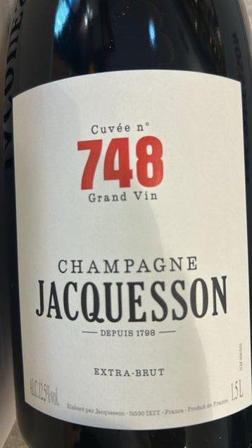 Jacquesson, Jacquesson Cuvée n° 748 Grand Vin - Champagne